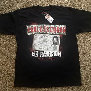 Pablo Escobar T-shirt size XL. An awesome and unique Pablo Escobar T-shirt